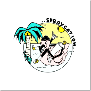 Spraycation Posters and Art